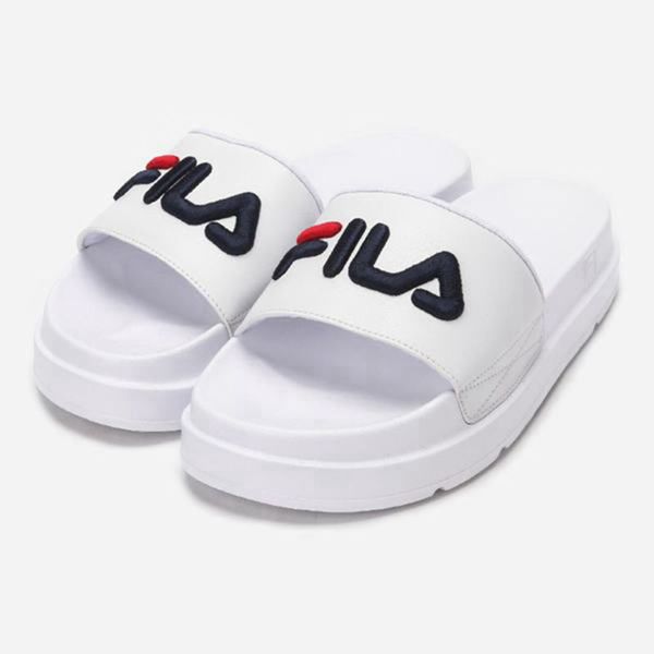 Fila Drifter Jacked Up Men's Sandals - White,NZ 64-95087